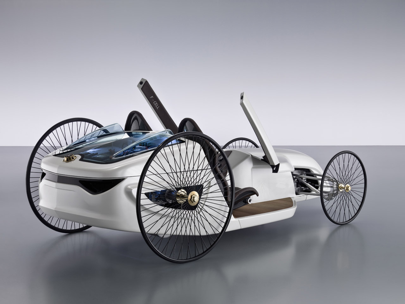 Illustration for article titled Mercedes F-CELL Roadster: Hydrogen-Powered Buggy Concept